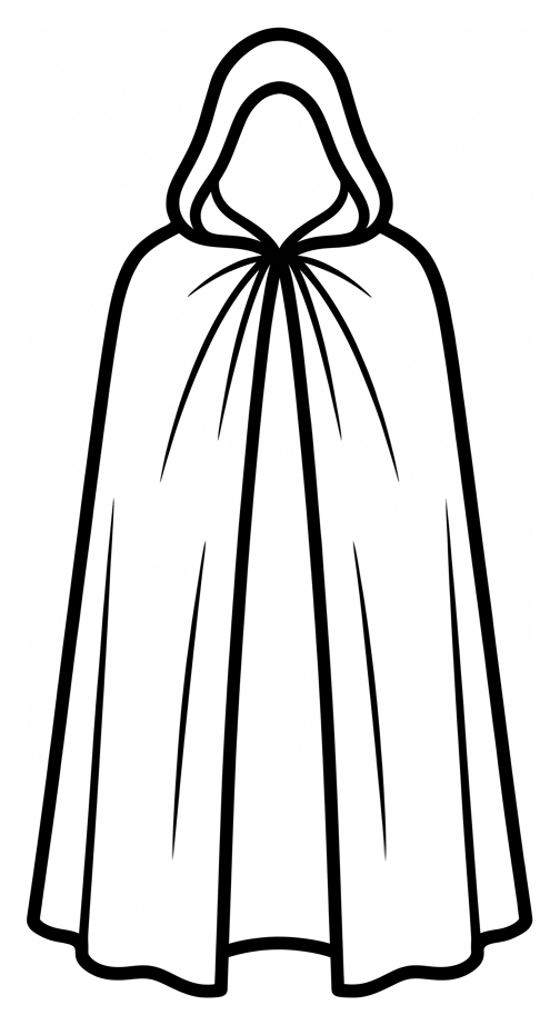 A line-art garment catalog part.