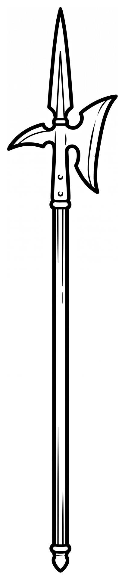 A line-art sword catalog part.